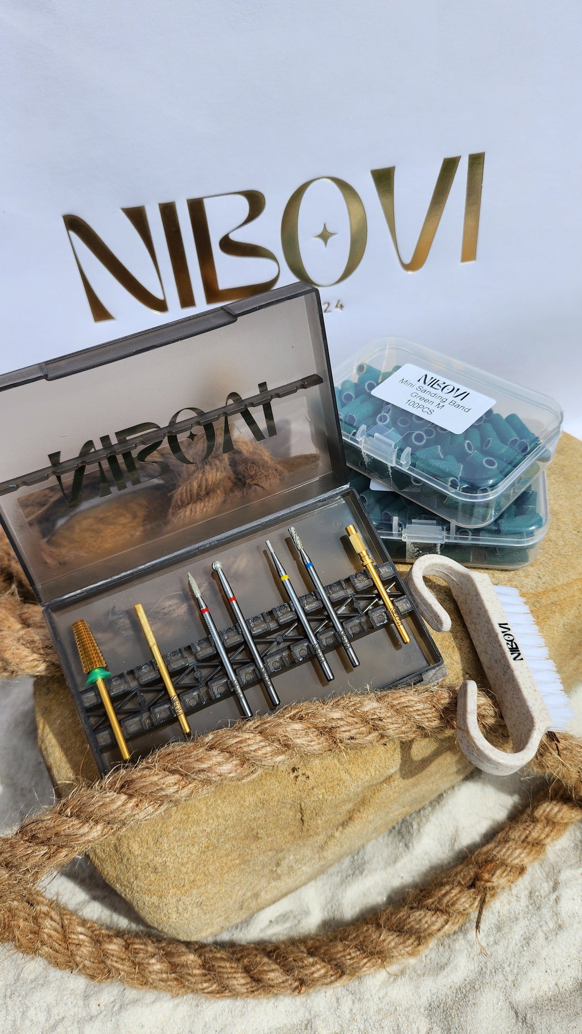 Beginners E-File Kit | Nail Drill & Bit Set – NIBOVI